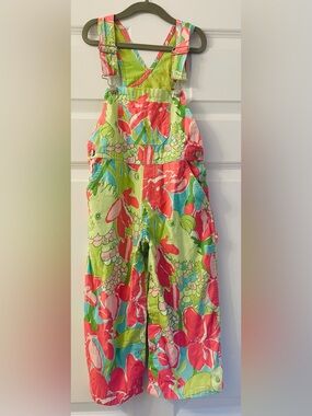 Lilly Pulitzer white label overalls - 4